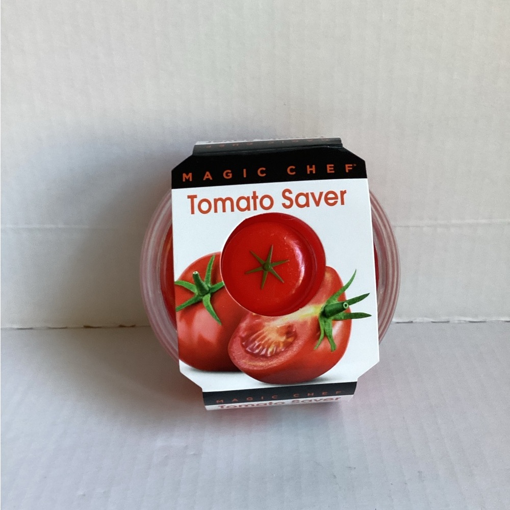 Magic Chef Multi Use Reusable Fresh Edge Tomato Food Saver Clear Lid Easy Clean